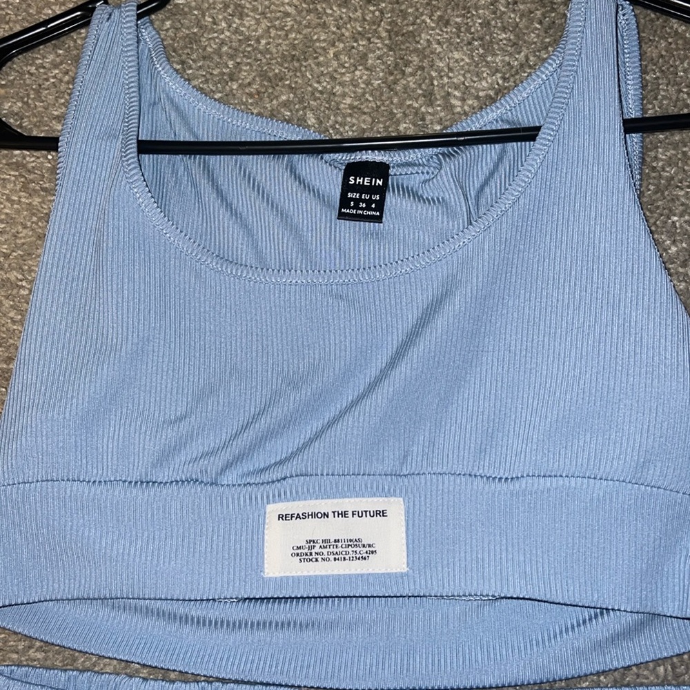 Women’s tank top and short set